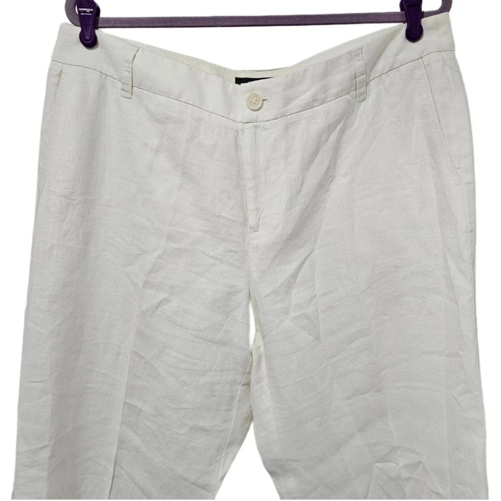 Liz Claiborne Sloan Linen Pants - Picture 2 of 7